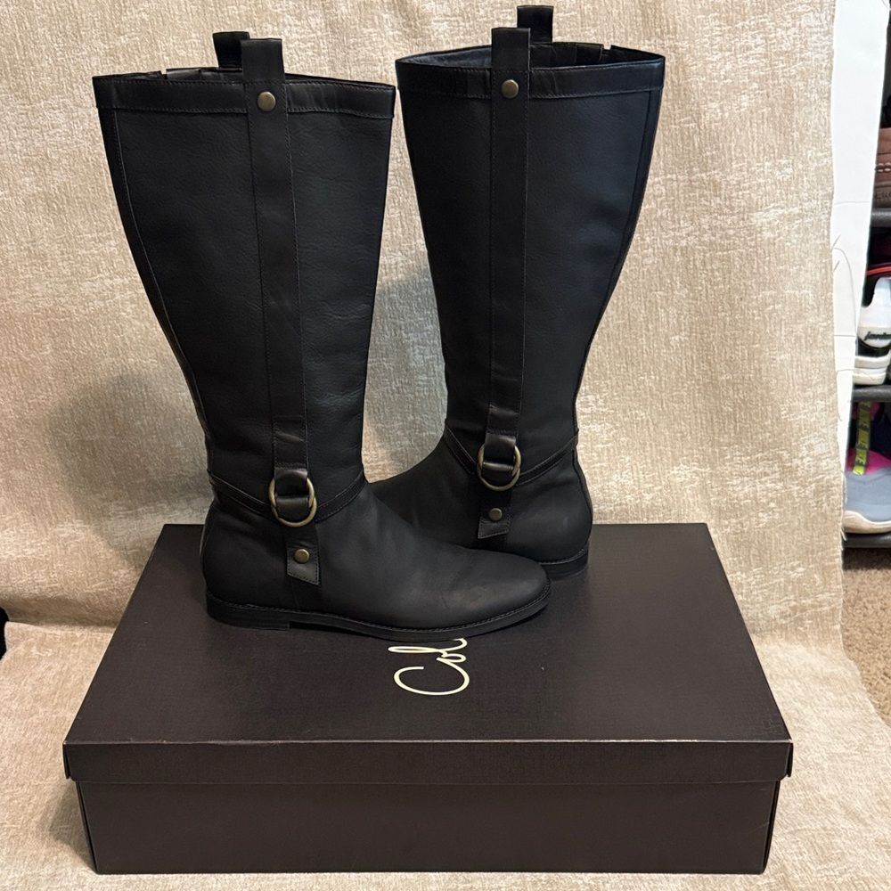 Cole Haan Air Liberty Flat Riding Boots
